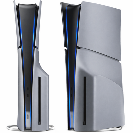 PlayStation 5 Slim Faceplates Disc Edition 30th Anniversary Grau
