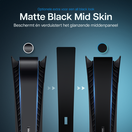 PlayStation 5 Faceplates Digital Edition Schwarz
