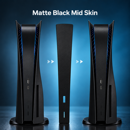 PlayStation 5 Mid Skin Matte Black