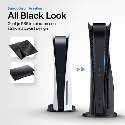 PlayStation 5 Faceplates Disc Edition Black