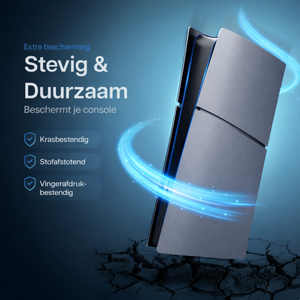 PlayStation 5 Slim Faceplates Digital Edition 30th Anniversary Grau