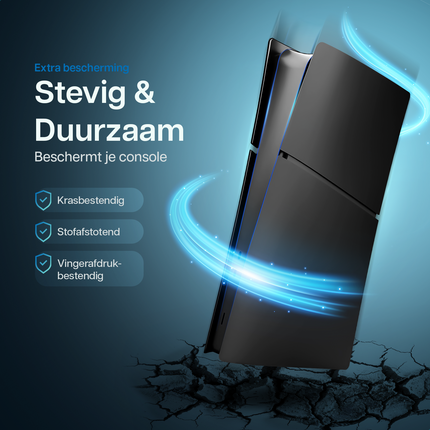 PlayStation 5 Slim Faceplates Digital Edition Schwarz 