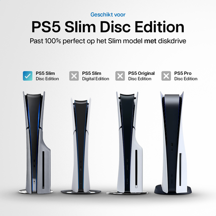 PlayStation 5 Slim Faceplates Disc Edition 30th Anniversary Grau