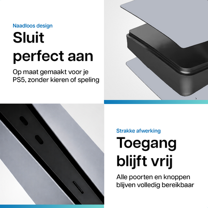 PlayStation 5 Slim Faceplates Disc Edition 30th Anniversary Grau